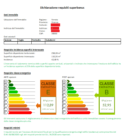 Studio di Fattibilità e Riqualificazione energetica